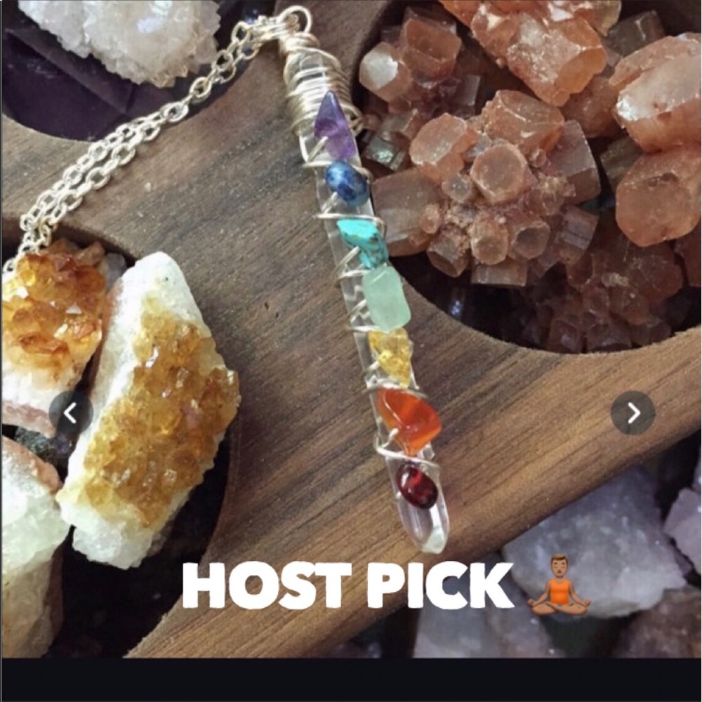 🧘🏽♀️🧘🏼NEW CHAKRA NECKLACE - Picture 1 of 5